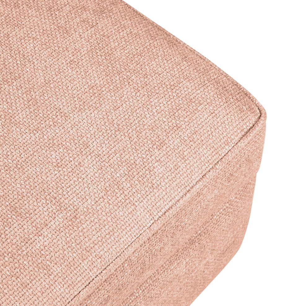 Willoughby Storage Footstool in Blush Fabric 7
