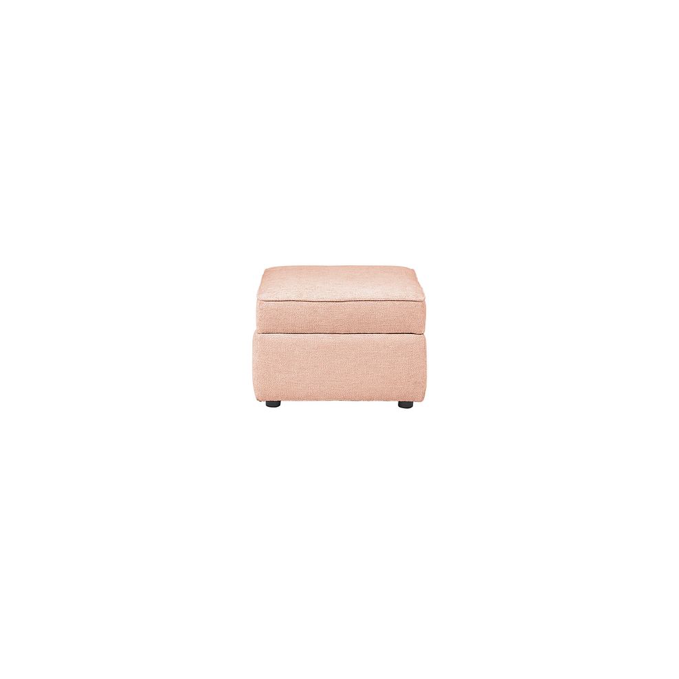 Willoughby Storage Footstool in Blush Fabric 5
