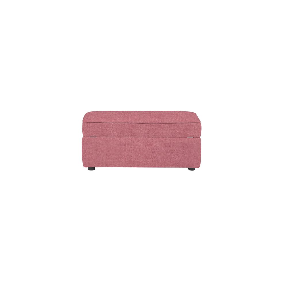 Willoughby Storage Footstool in Manolo Blush Fabric 4