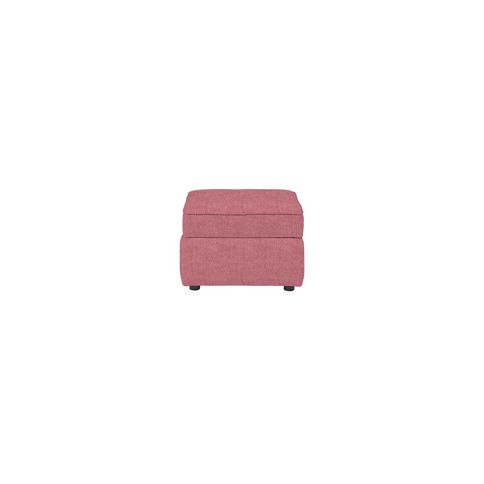 Willoughby Storage Footstool in Manolo Blush Fabric 5
