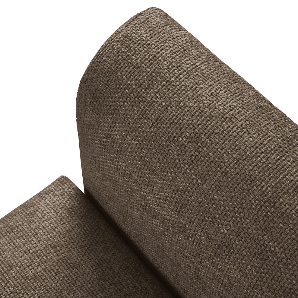 Willoughby Armchair in Cocoa Fabric 6