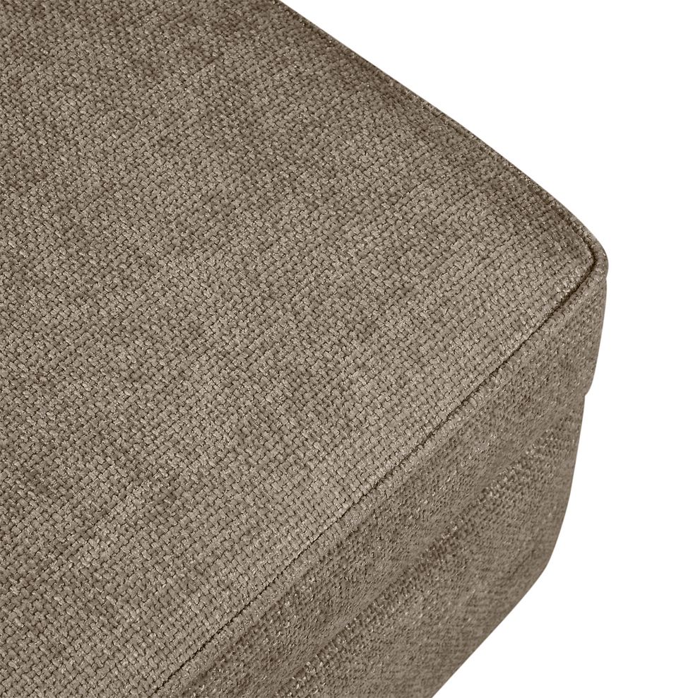 Willoughby Storage Footstool in Cocoa Fabric 7