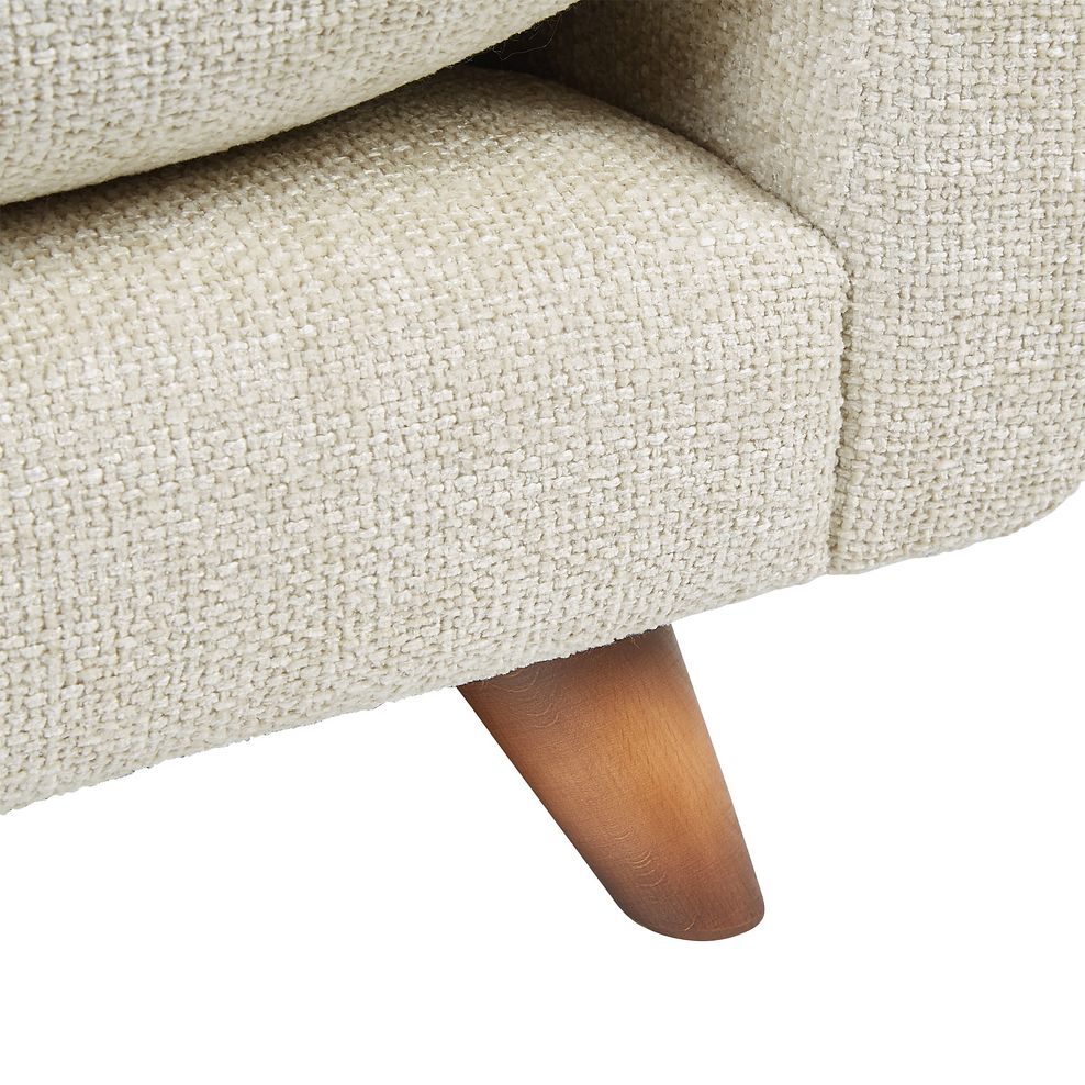 Willoughby 2 Seater Pillow Back Sofa in Cream Fabric 8