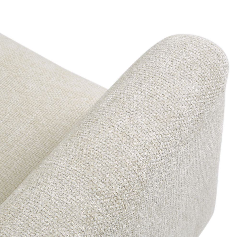 Willoughby Right Hand Corner Pillow Back Sofa in Cream Fabric 9