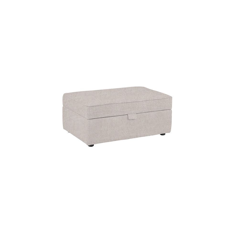 Willoughby Storage Footstool in Manolo Marble Fabric 1