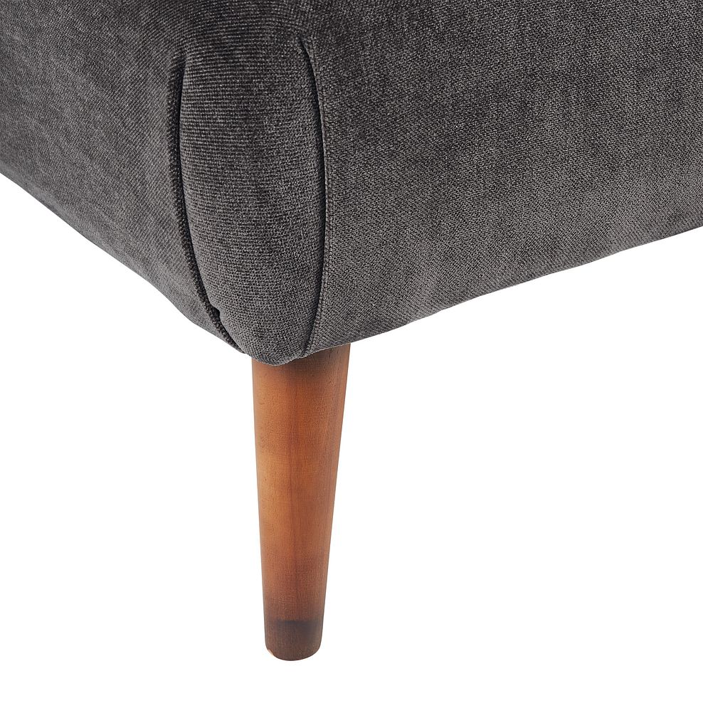 Willoughby Footstool in Manolo Mole Fabric 3
