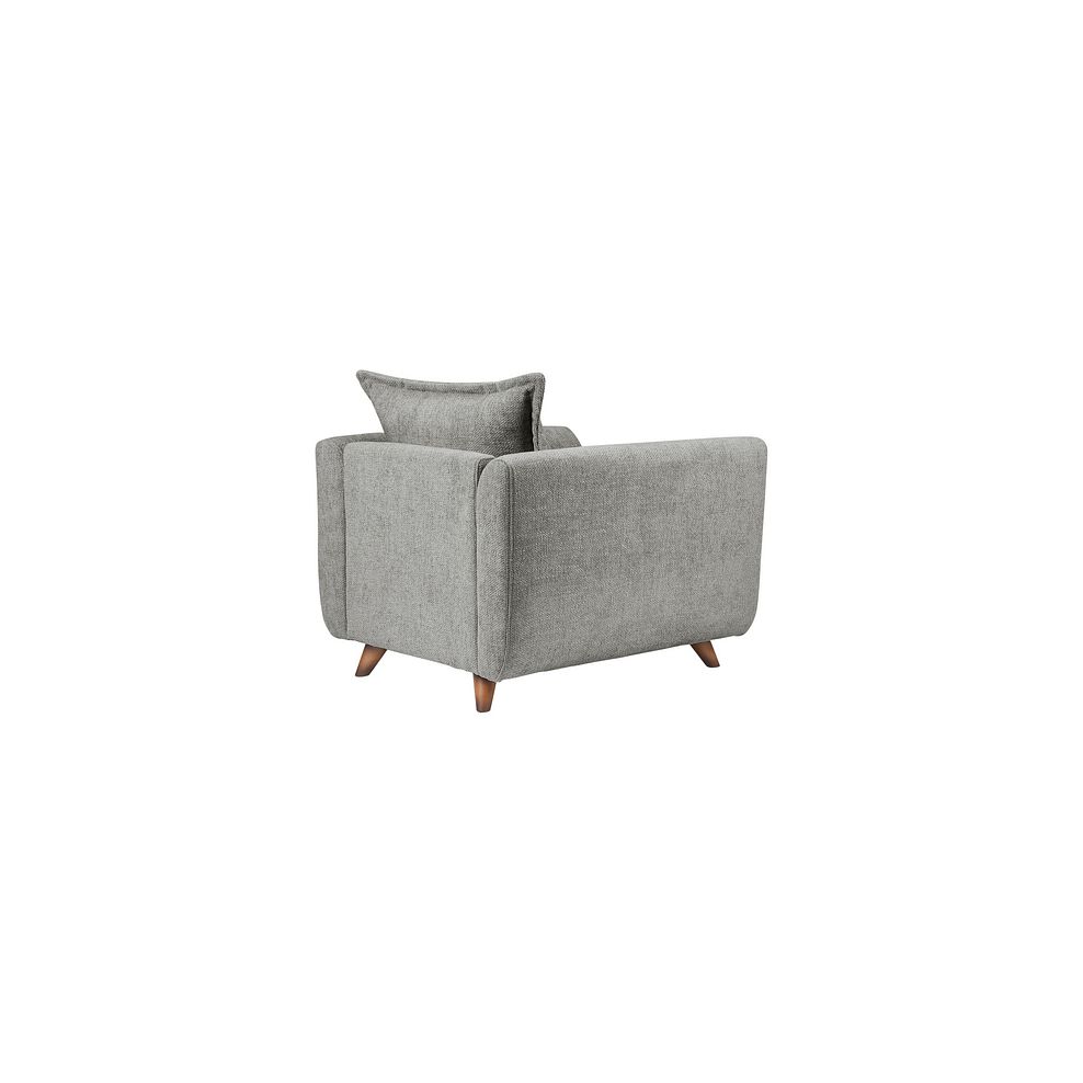 Willoughby Armchair in Platinum Fabric 3