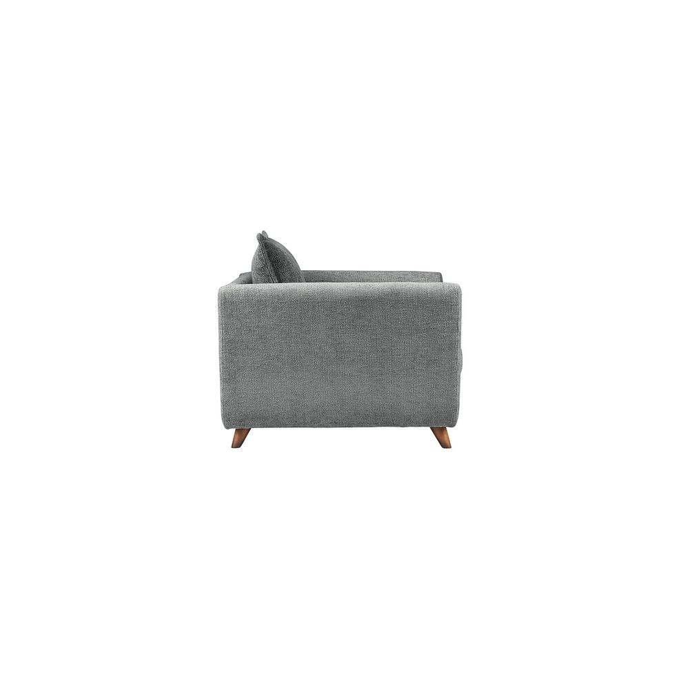 Willoughby Armchair in Slate Fabric 4