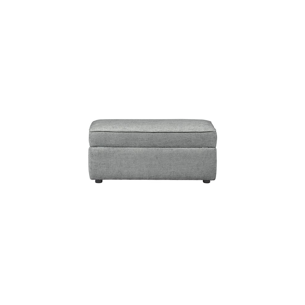 Willoughby Storage Footstool in Slate Fabric 4