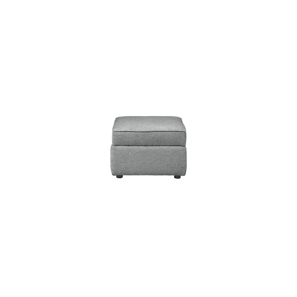 Willoughby Storage Footstool in Slate Fabric 5