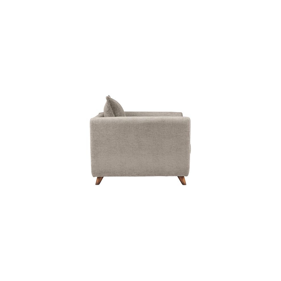 Willoughby Armchair in Stone Fabric 4