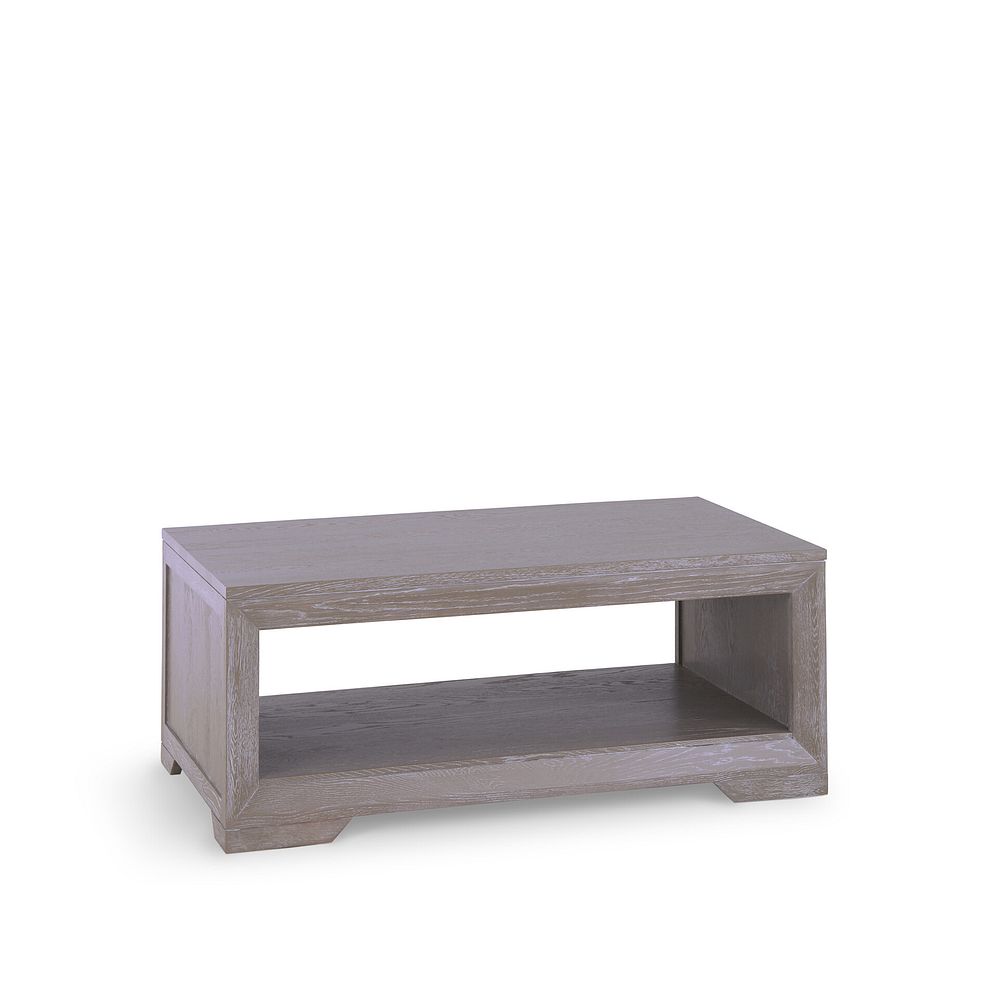 Willow Light Grey Coffee Table - Solid Oak 2