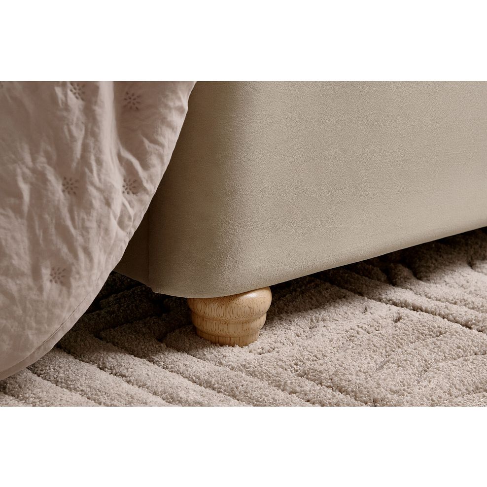 Windsor Double Ottoman Storage Bed in Sunningdale Linen Fabric 4