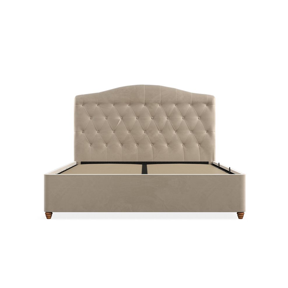Windsor King-size Ottoman Storage Bed in Sunningdale Linen Fabric 8
