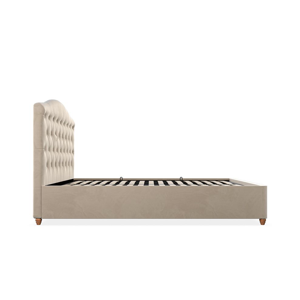 Windsor King-size Ottoman Storage Bed in Sunningdale Linen Fabric 9