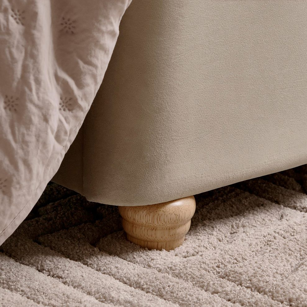 Windsor King-size Ottoman Storage Bed in Sunningdale Linen Fabric 4