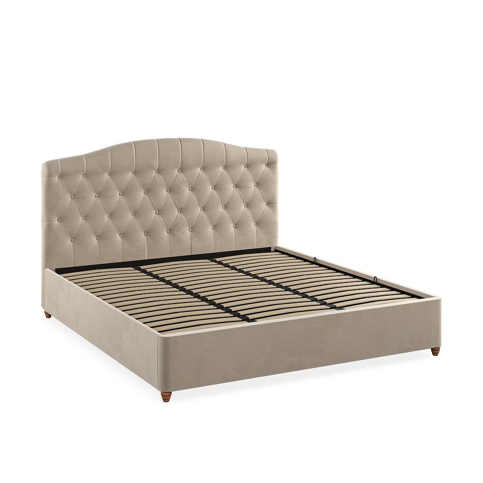 Windsor Super King-size Ottoman Storage Bed in Sunningdale Linen Fabric 6
