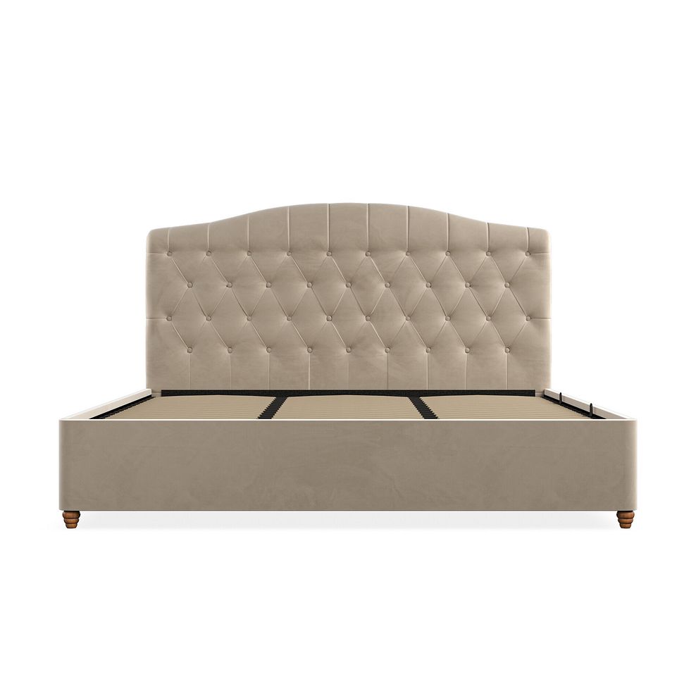 Windsor Super King-size Ottoman Storage Bed in Sunningdale Linen Fabric 8