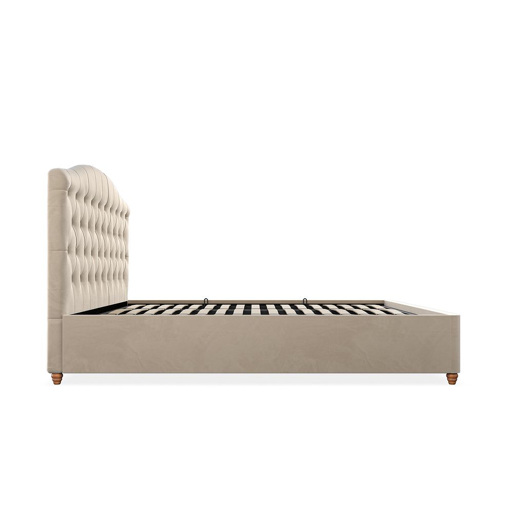 Windsor Super King-size Ottoman Storage Bed in Sunningdale Linen Fabric 9