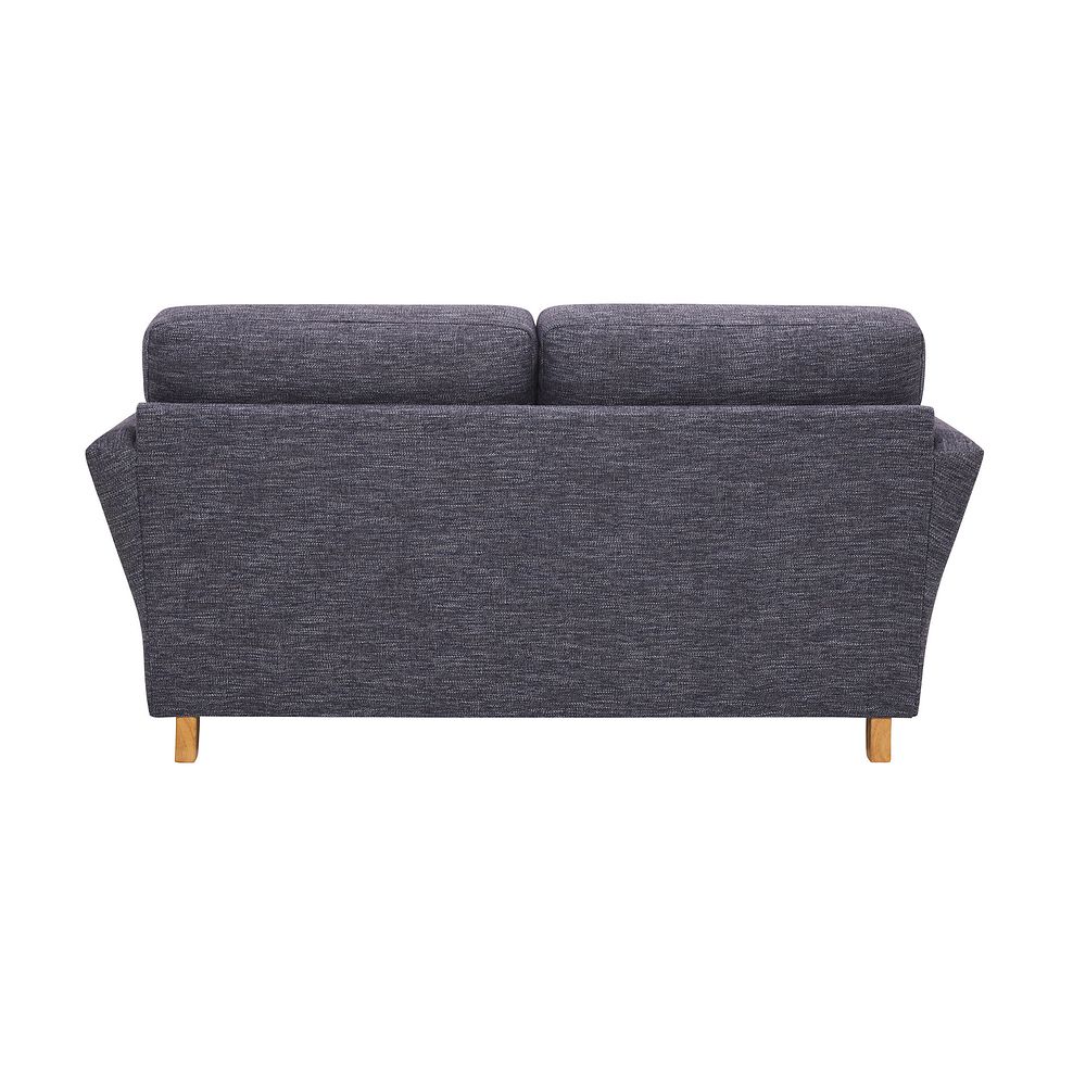 Witney 2 Seater Sofa in Storm with Blue Scatters 4