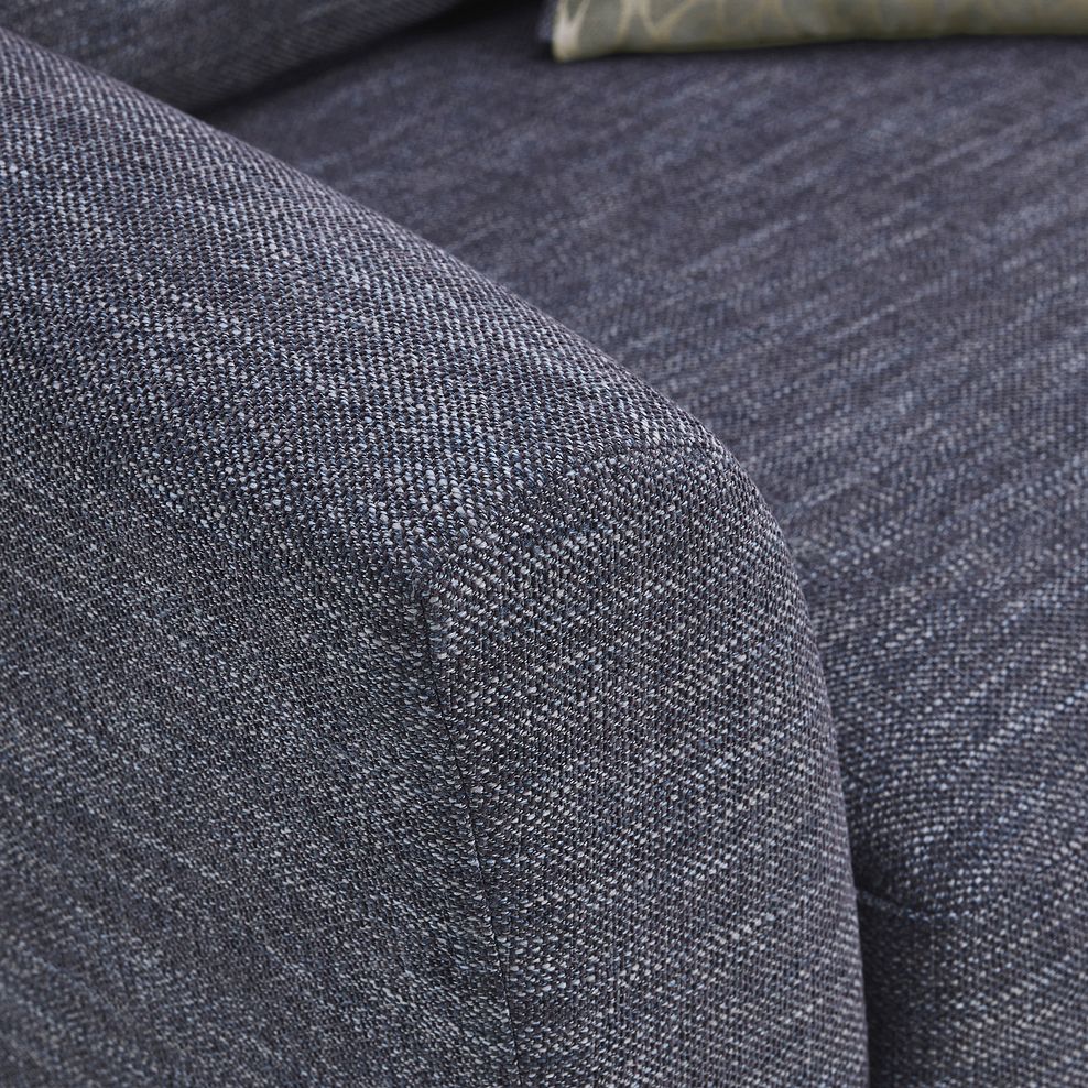 Witney Traditional Armchair Storm Fabric