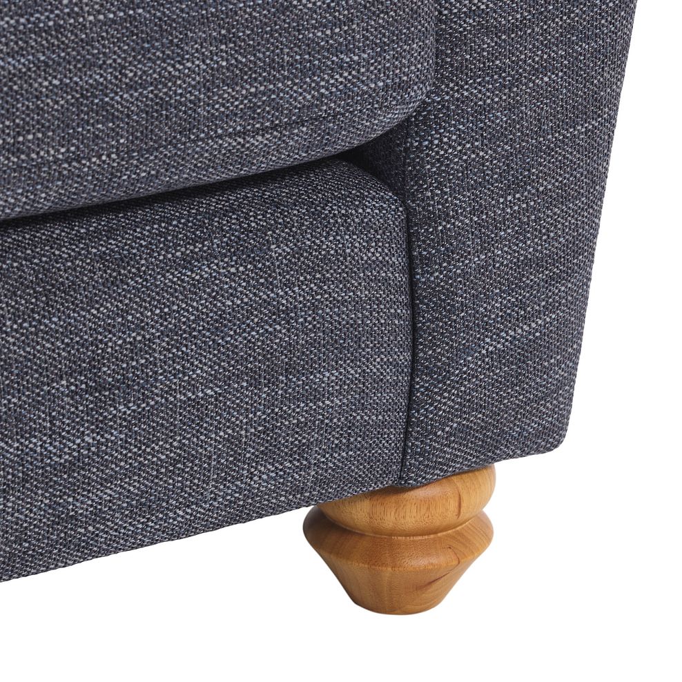 Witney Traditional Armchair Storm Fabric