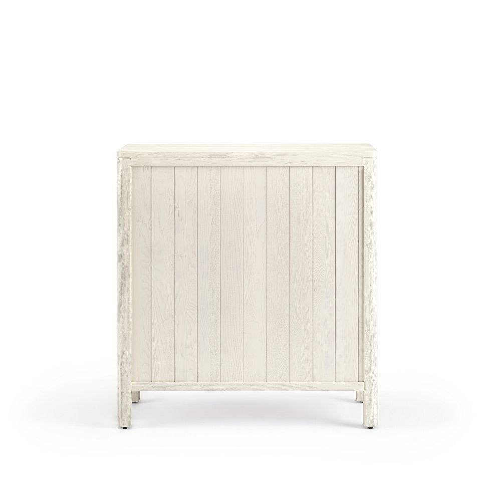 Wren White Painted Solid Oak 2+3 Chest of Drawers 6
