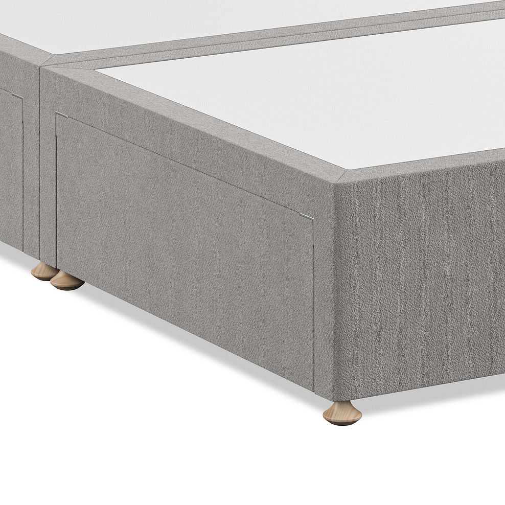 Wycombe Double 4 Drawer Divan in Venice Fabric - Grey 6