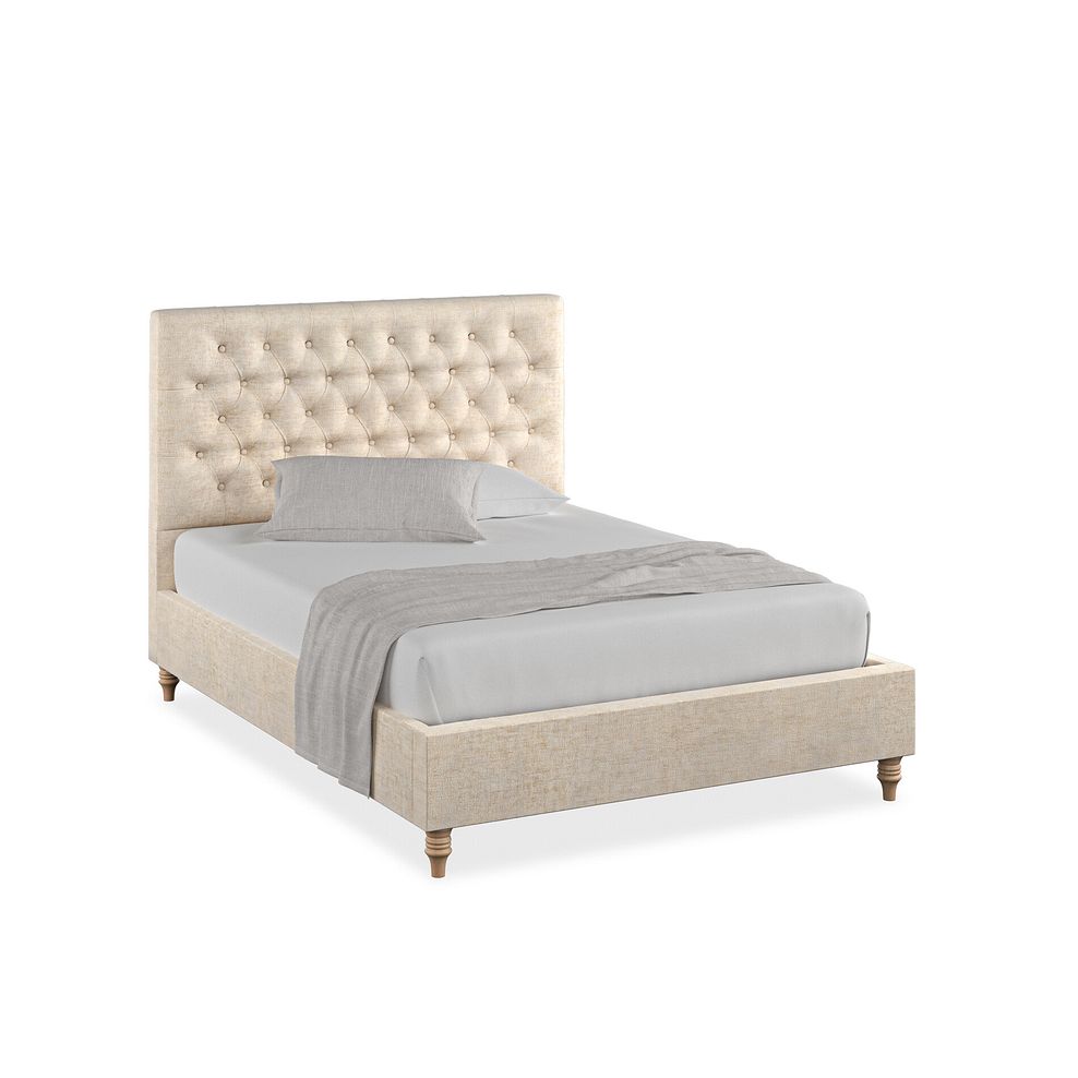 Wycombe Double Bed in Brooklyn Fabric - Eggshell 1