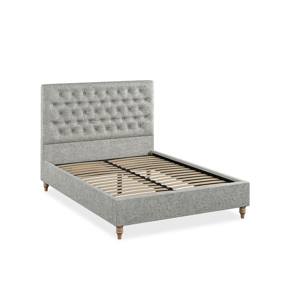 Wycombe Double Bed in Brooklyn Fabric - Fallow Grey 2