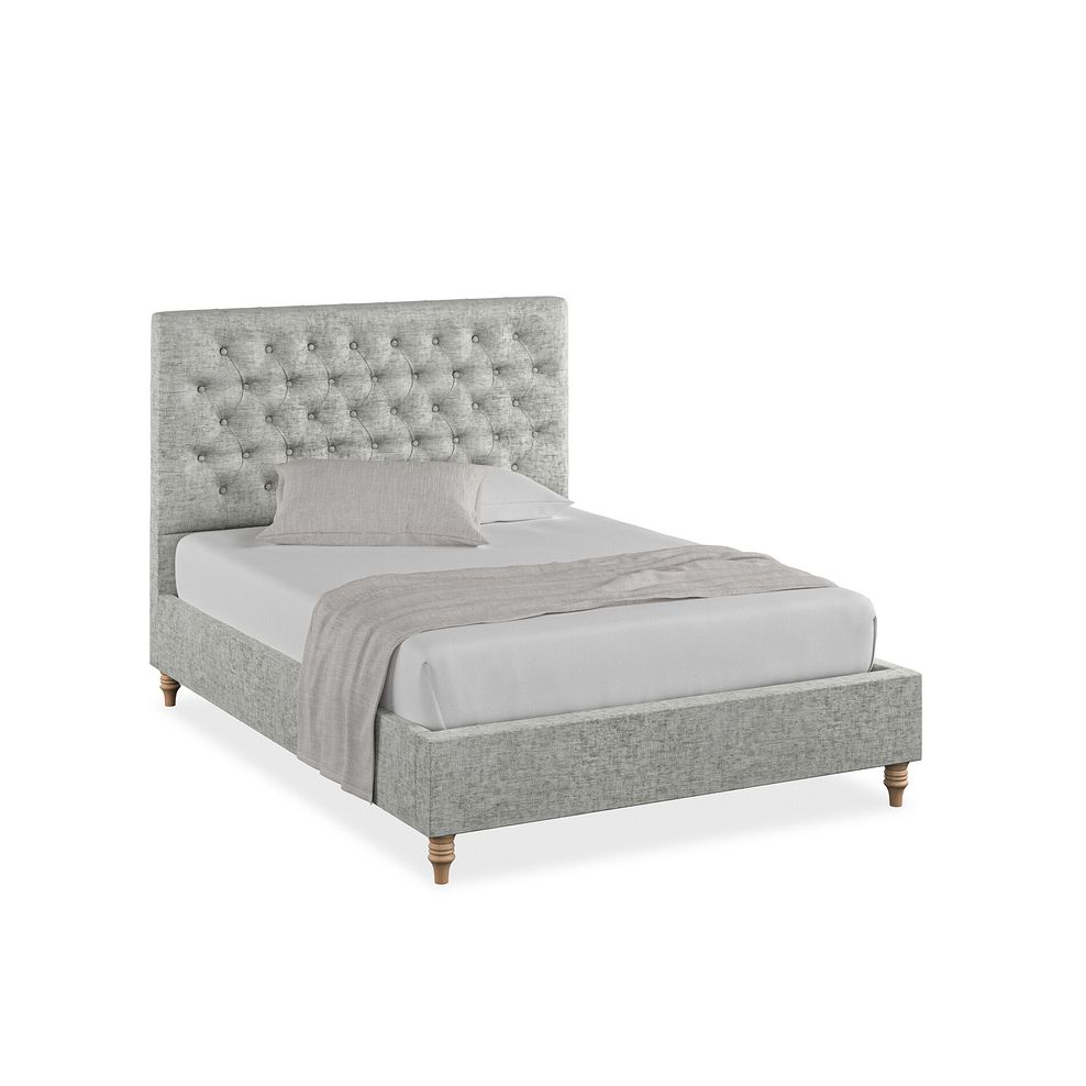 Wycombe Double Bed in Brooklyn Fabric - Fallow Grey 1