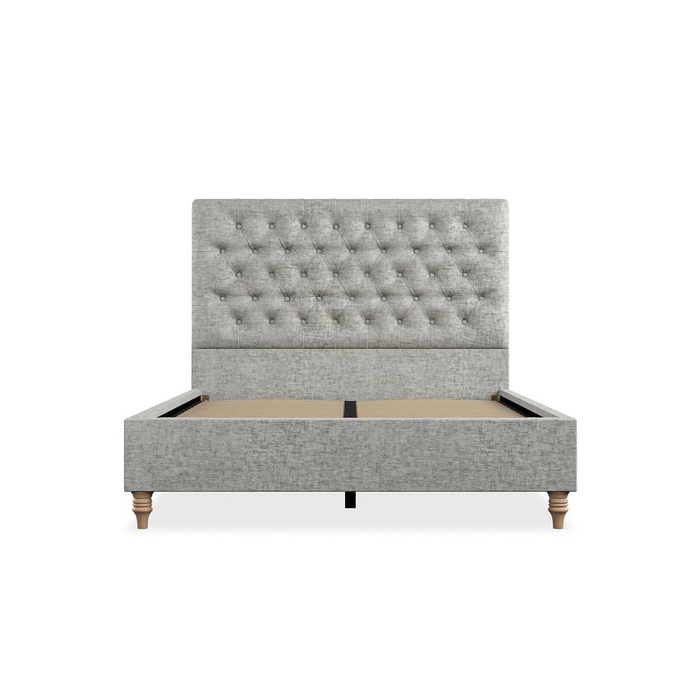 Wycombe Double Bed in Brooklyn Fabric - Fallow Grey 3