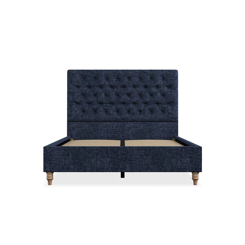 Wycombe Double Bed in Brooklyn Fabric - Hummingbird Blue 3