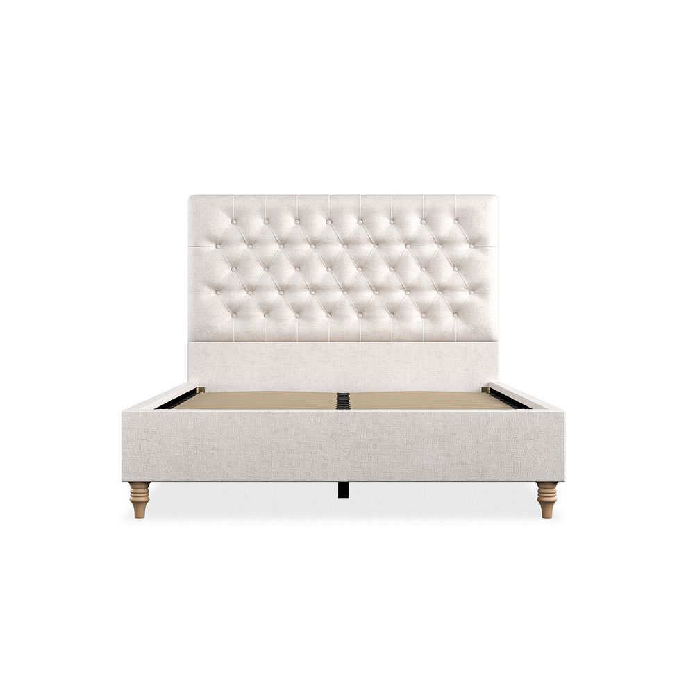 Wycombe Double Bed in Brooklyn Fabric - Lace White 3