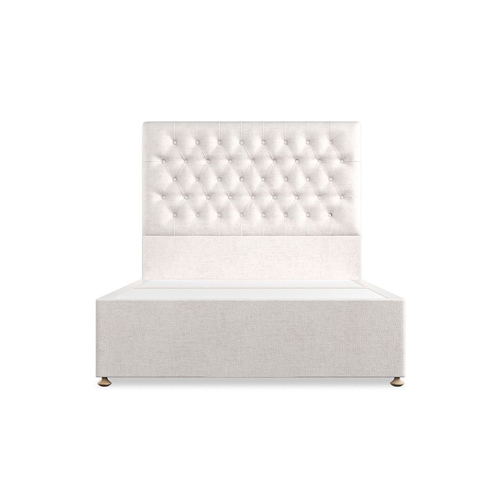 Wycombe Double Divan in Brooklyn Fabric - Lace White Thumbnail 3