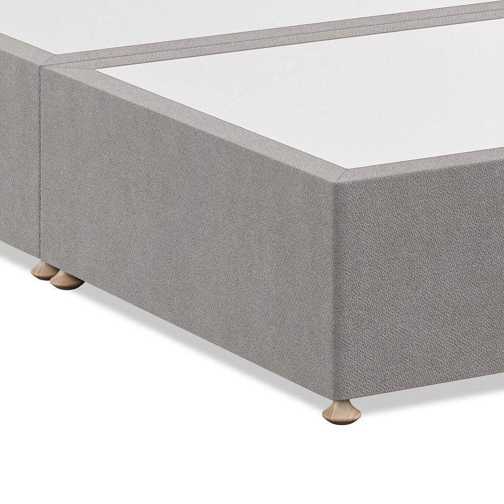 Wycombe Double Divan in Venice Fabric - Grey 6
