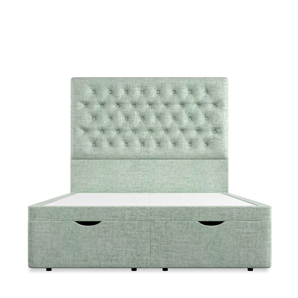 Wycombe Double Ottoman Storage Bed in Brooklyn Fabric - Glacier 3