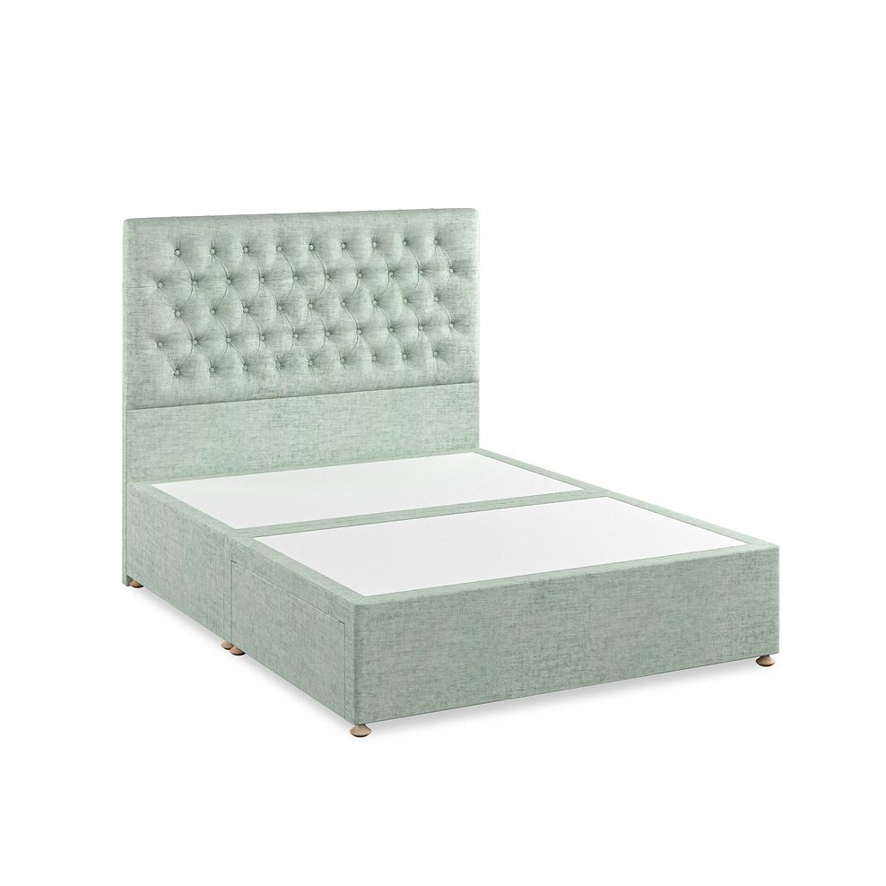 Wycombe King-Size 2 Drawer Divan in Brooklyn Fabric - Glacier 2