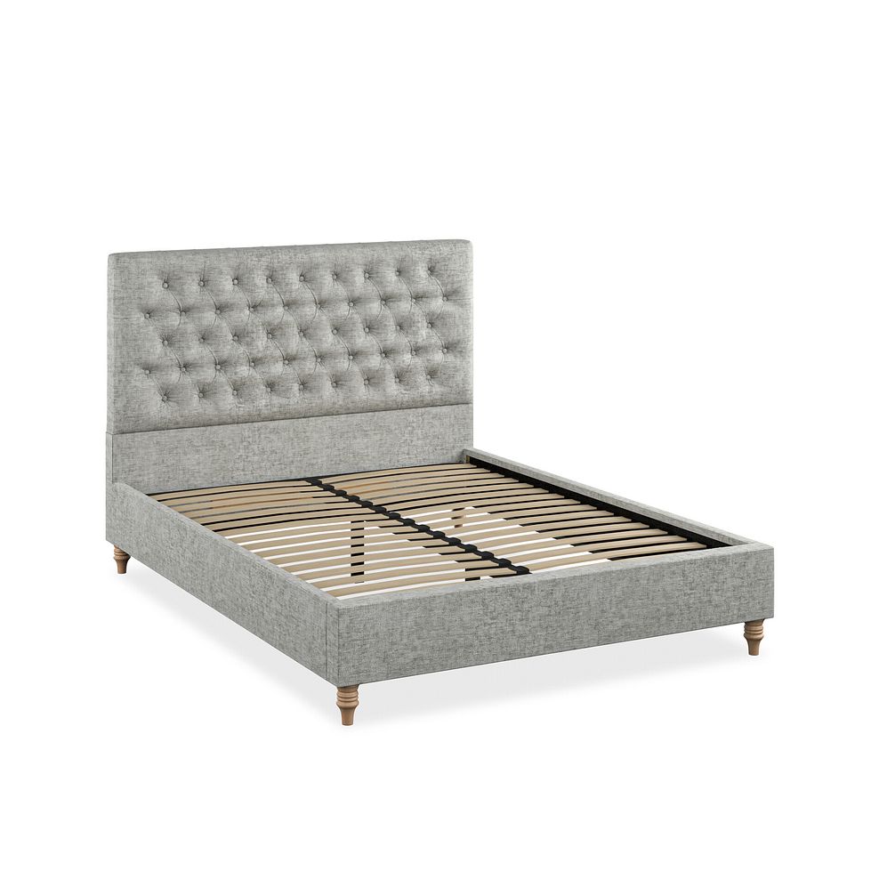 Wycombe King-Size Bed in Brooklyn Fabric - Fallow Grey 2