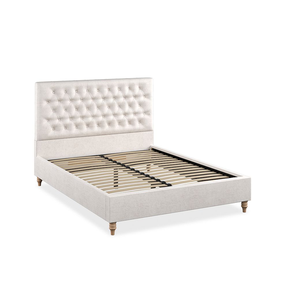 Wycombe King-Size Bed in Brooklyn Fabric - Lace White 2
