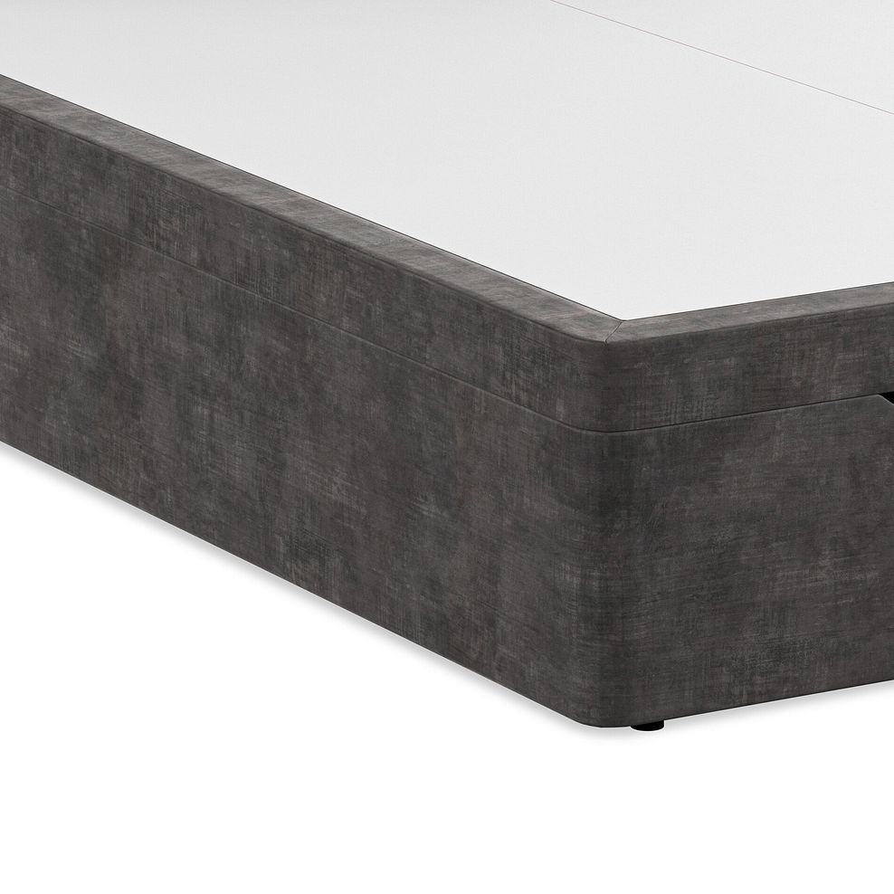 Wycombe King-Size Ottoman Storage Bed in Heritage Velvet - Steel Thumbnail 5
