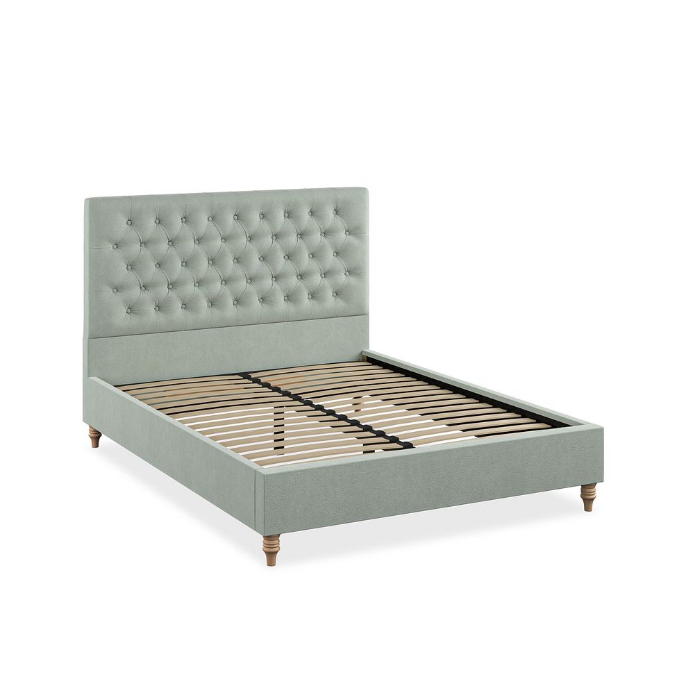 Wycombe King-Size Bed in Venice Fabric - Duck Egg Thumbnail 2