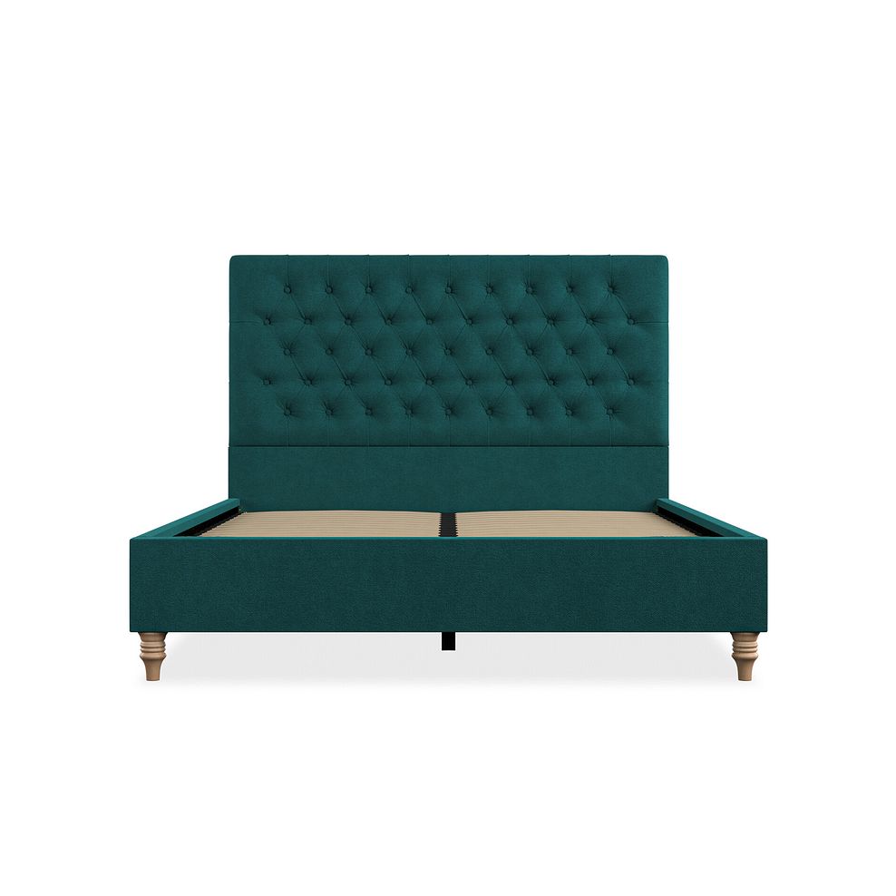 Wycombe King-Size Bed in Venice Fabric - Teal 3