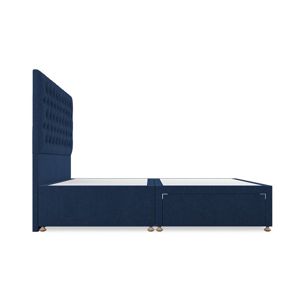 Wycombe King-Size Divan in Venice Fabric - Marine 4