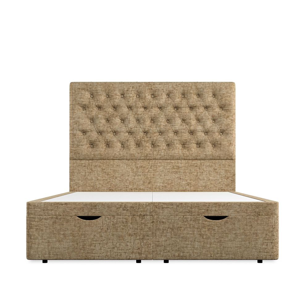 Wycombe King-Size Ottoman Storage Bed in Brooklyn Fabric - Saturn Mink Thumbnail 3
