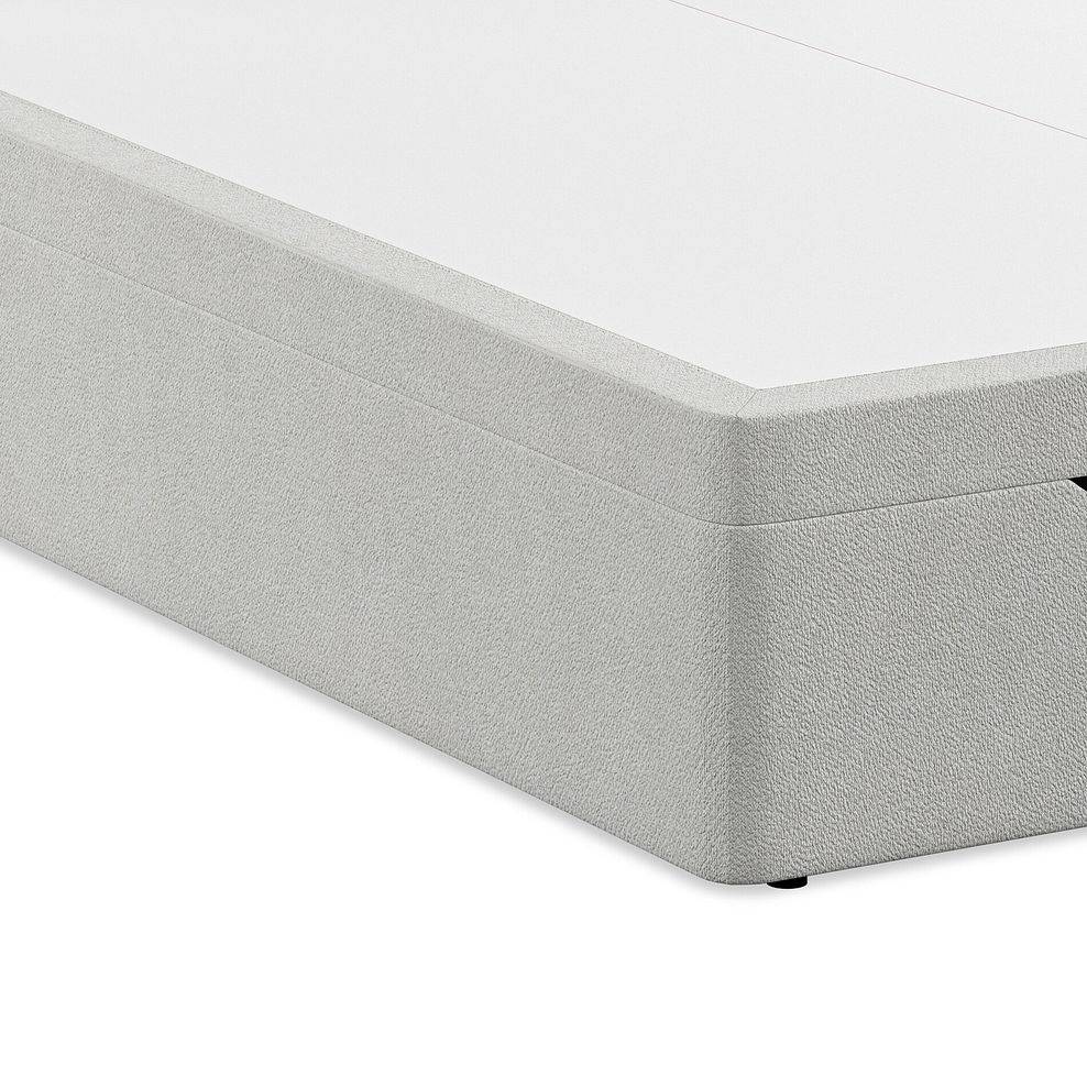 Wycombe King-Size Ottoman Storage Bed in Venice Fabric - Silver 5