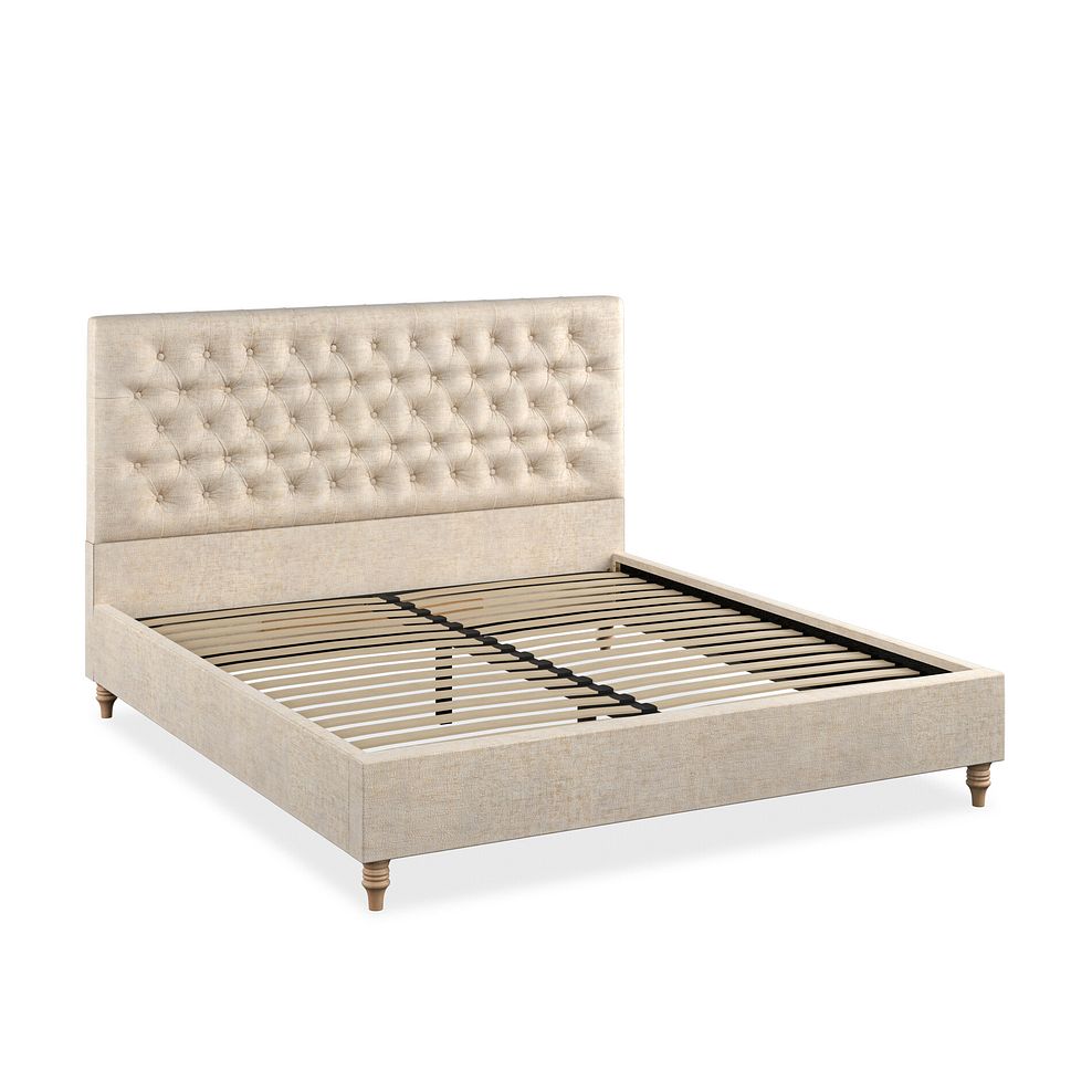 Wycombe Super King-Size Bed in Brooklyn Fabric - Eggshell 2