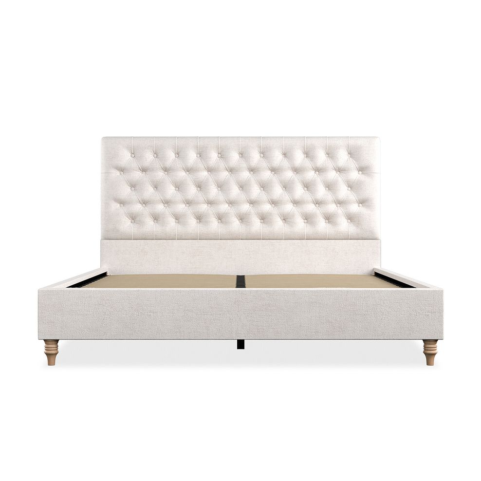 Wycombe Super King-Size Bed in Brooklyn Fabric - Lace White 3