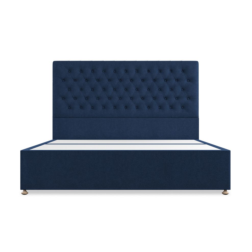 Wycombe Super King-Size Divan in Venice Fabric - Marine 3