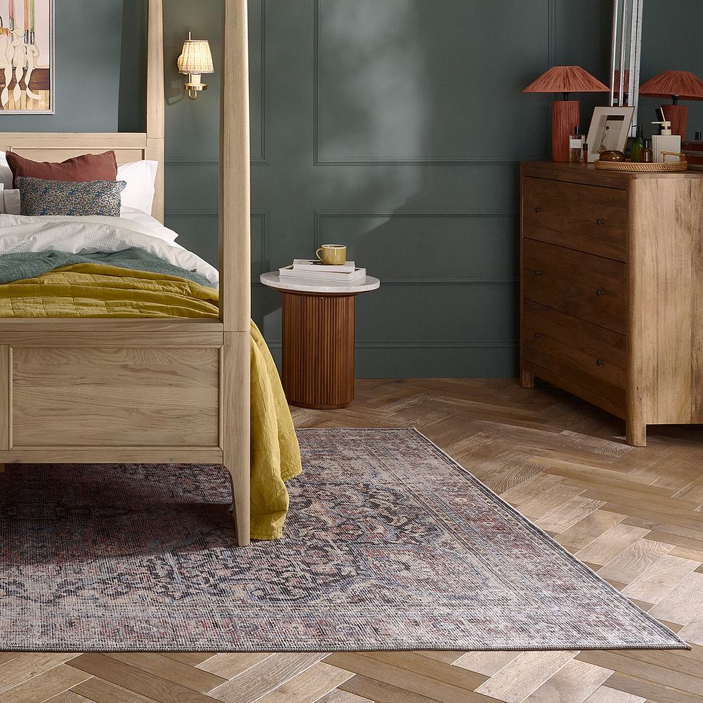 Yazmin Rug 160 x 230cm - Antique Red/Blue 2